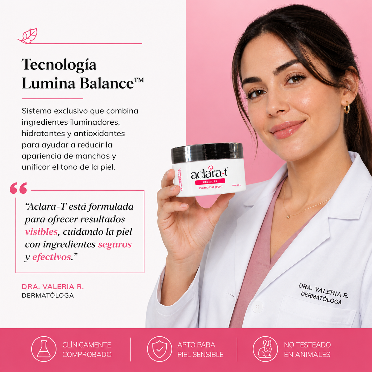 Aclara-T crema aclarante